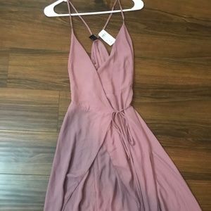 NWT Long Pink/Mauve Windsor Dress